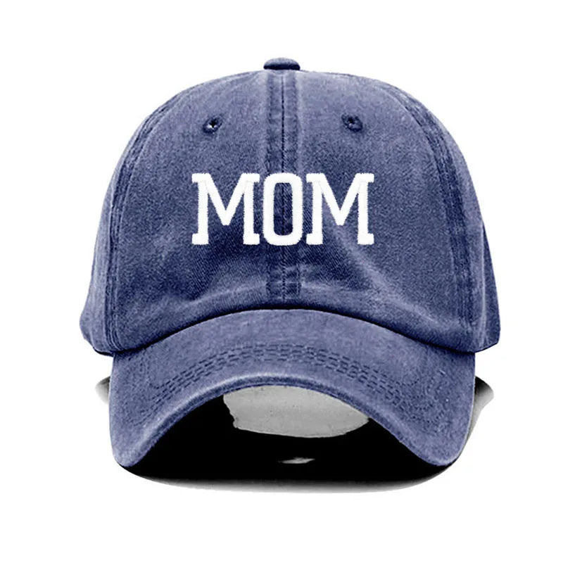 Embroidered Cotton Baseball Cap MOM and DAD Multivariant-10