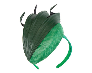 Green spring racing fascinator by Fillies Collection