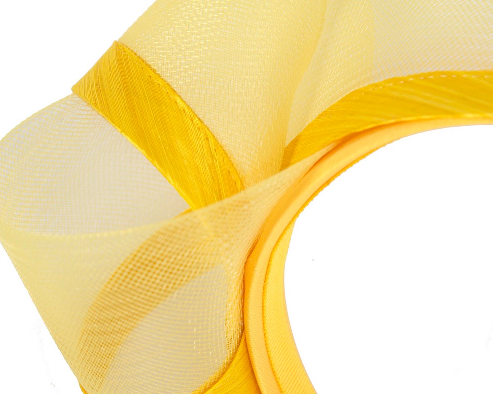 Yellow fashion headband by Fillies Collection