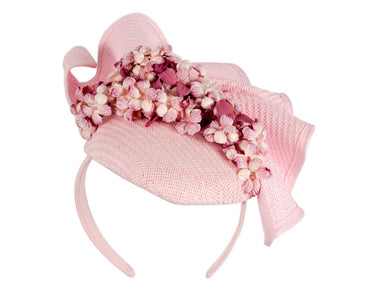 Pink pillbox with flowers by Fillies Collection