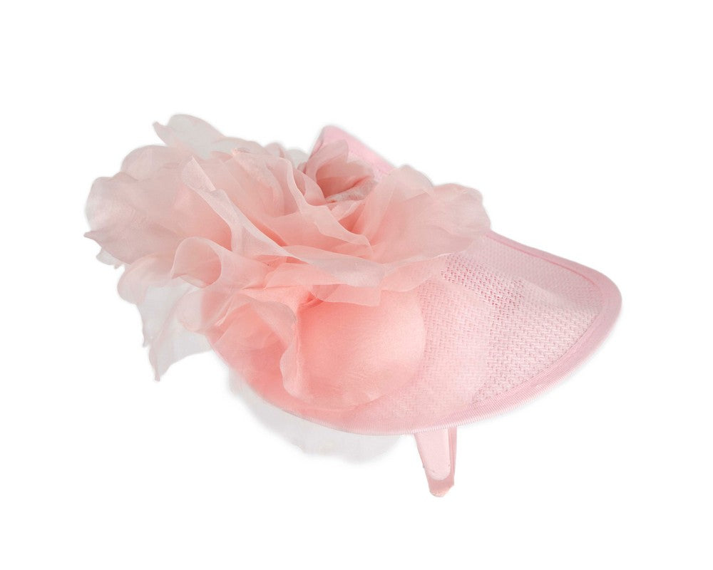 Exclusive pink fascinator with flower by Fillies Collection