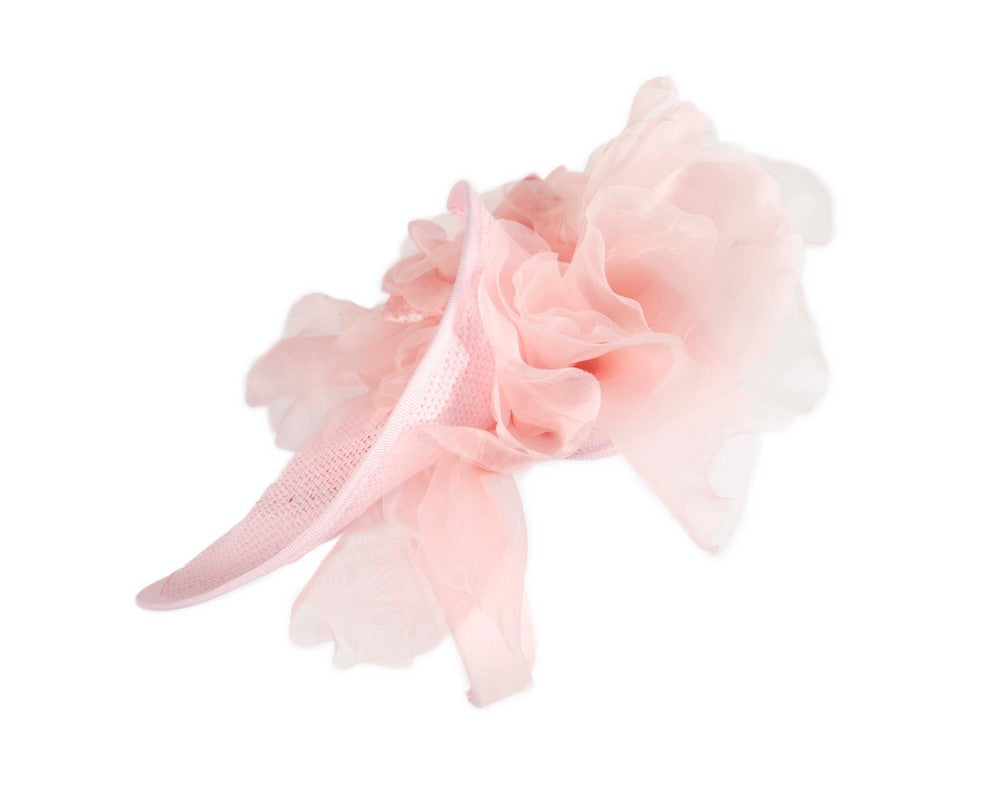 Exclusive pink fascinator with flower by Fillies Collection