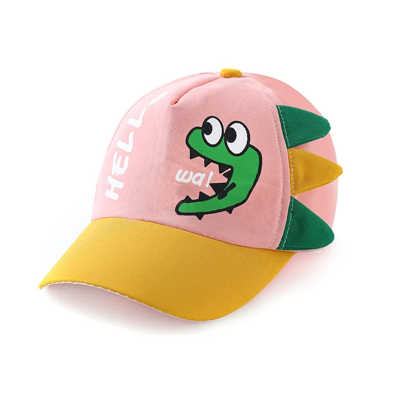 Summer cap with fun animals for children multivariant-29