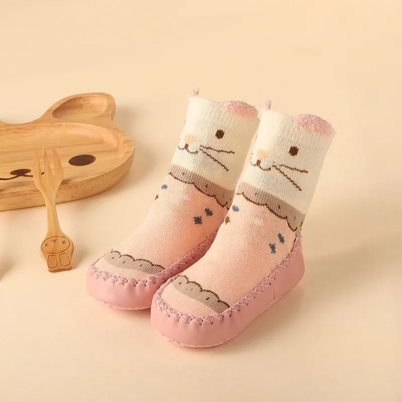 Non-Slip Socks with Cork for Children Multivariant-18