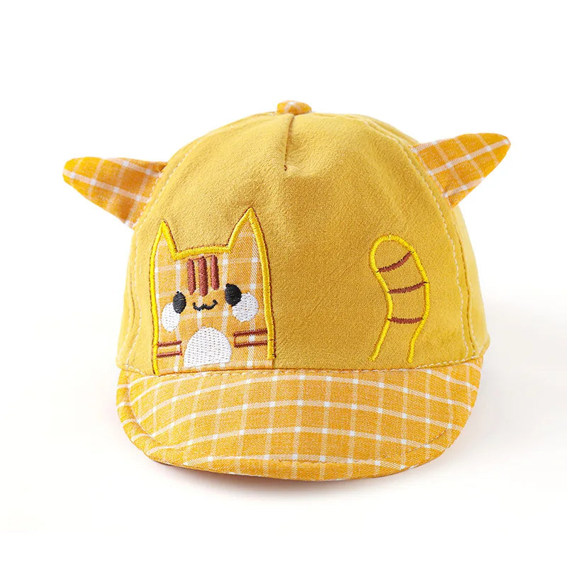 Summer cap with fun animals for children multivariant-27