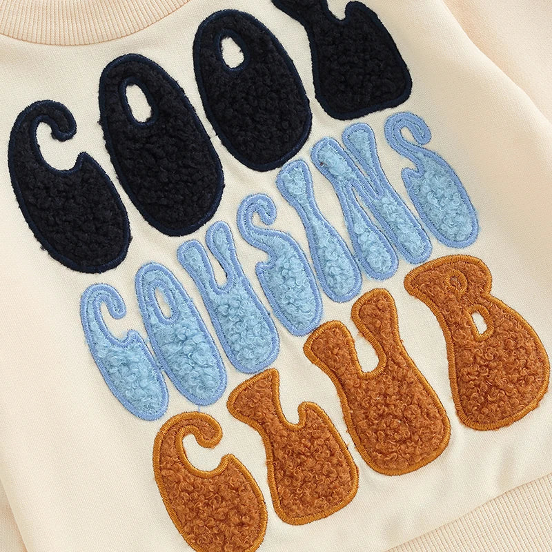 Sweatshirt "Cool Cousins Club" for children-3