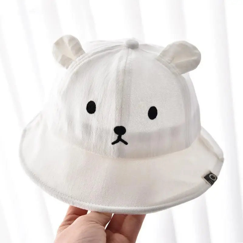 Summer cap with fun animals for children multivariant-5