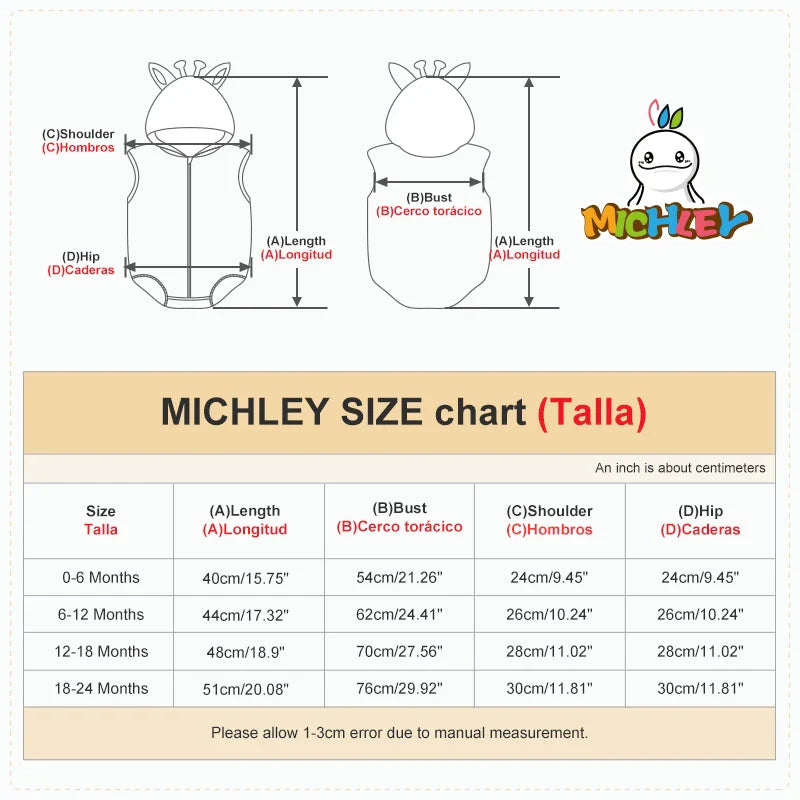 Multivariant Animal Disguise Costume for Babies-3