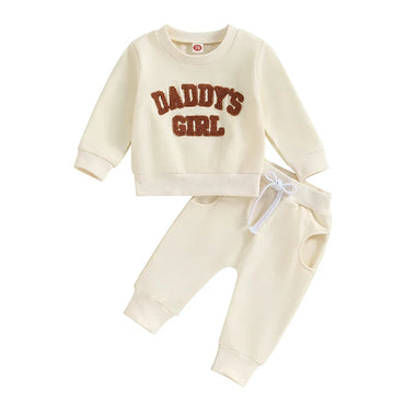Pants and Sweatshirt Set "Daddy's Girl" Multivariant-1