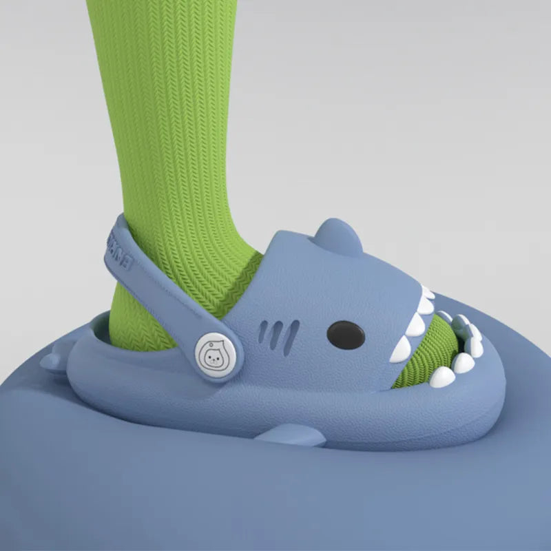 Non-slip Eva Shark Slippers for Children Multivariant-1