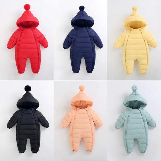 Full-body waterproof thermal suit with hood and double multicolor zip-0