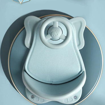 Bathtub Seat with Steering Wheel and Suction Pads-1