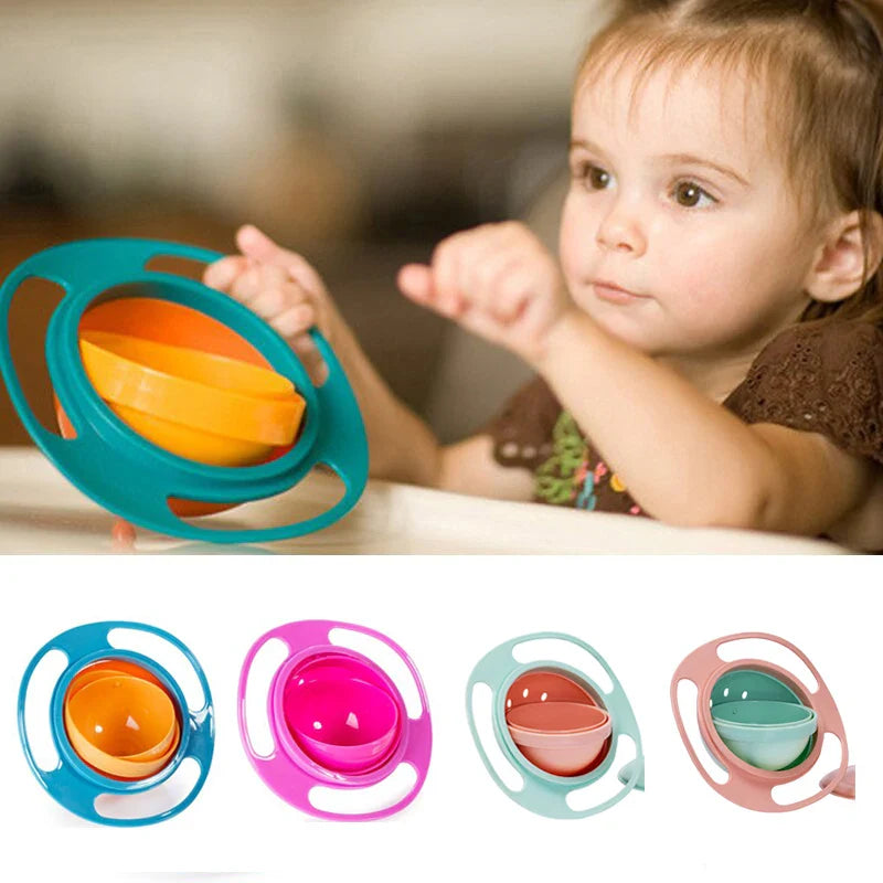Spill Proof Gyro Bowl for children multivariant-0
