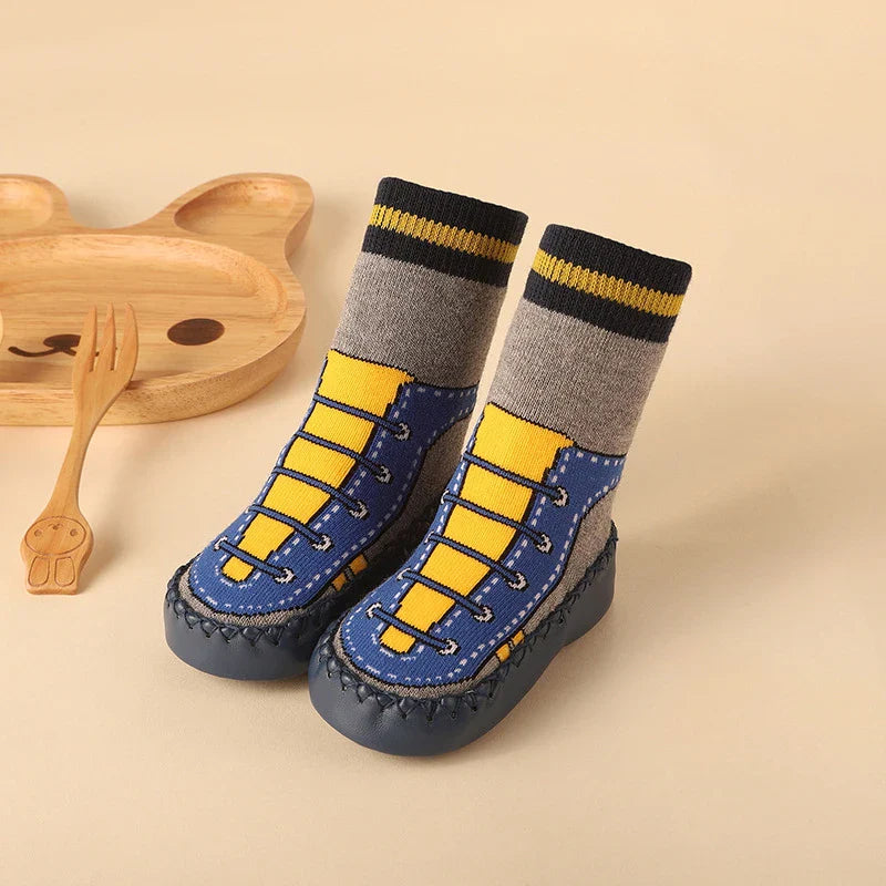 Non-Slip Socks with Cork for Children Multivariant-12