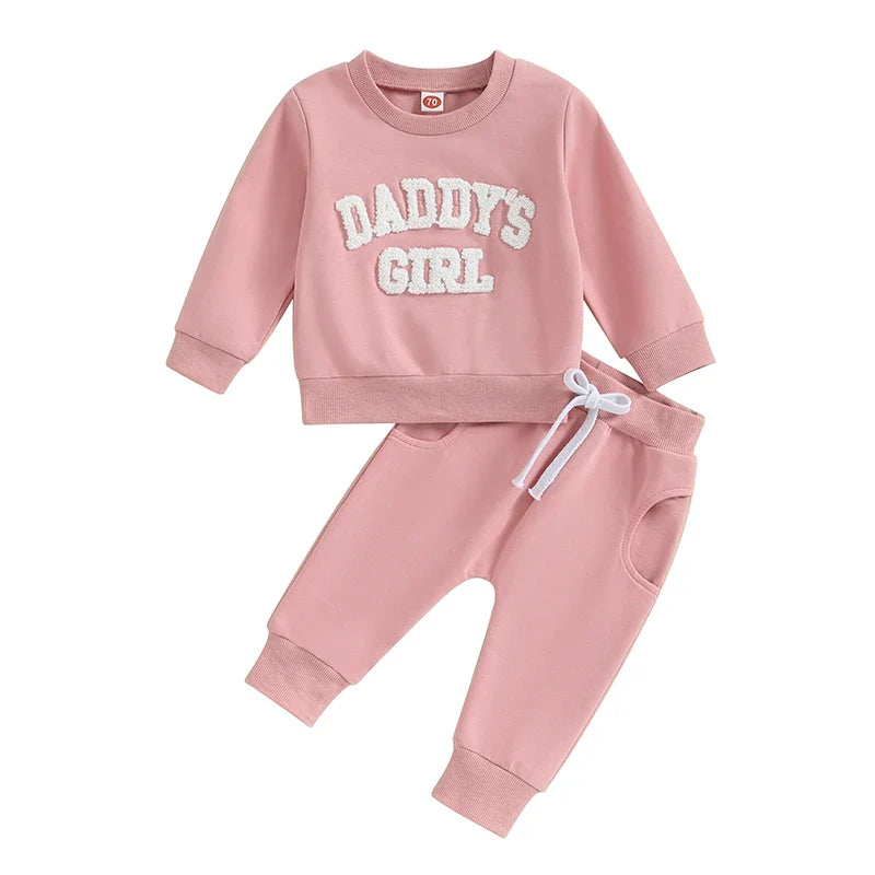 Pants and Sweatshirt Set "Daddy's Girl" Multivariant-6