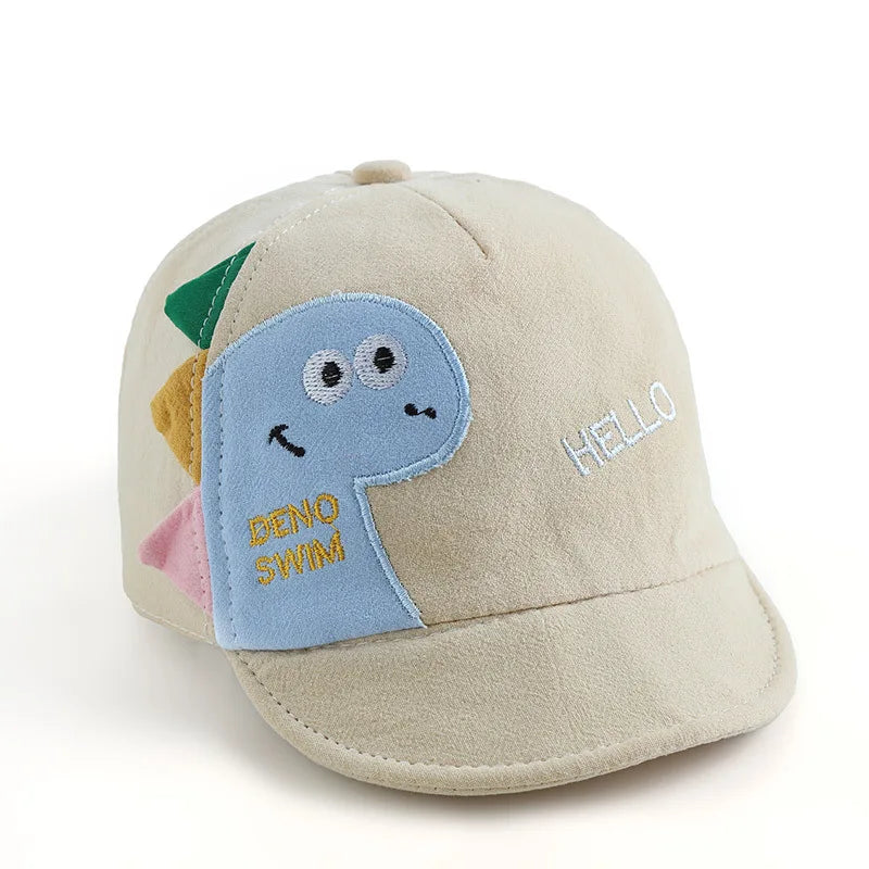 Summer cap with fun animals for children multivariant-22