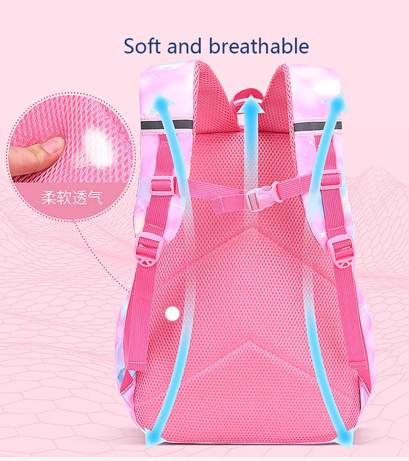 Multicolour fantasy backpack for children multivariant-1