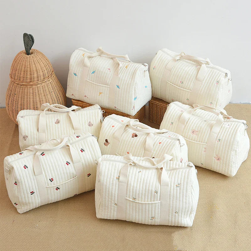 Diaper Bag with Shoulder Strap and Pockets Multivariant-4