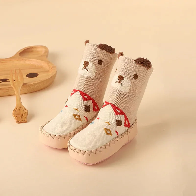 Non-Slip Socks with Cork for Children Multivariant-16