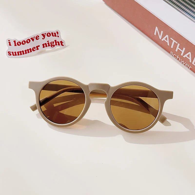 Colored "Checkered" sunglasses for children multivariant-14
