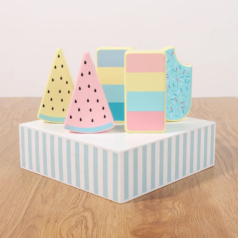 Wooden Pretend Play Food for Children Multivariant-2