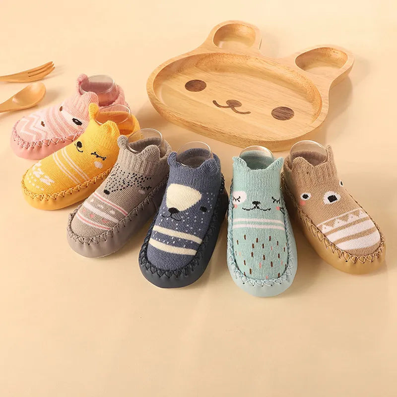 Non-Slip Socks with Cork for Children Multivariant-2