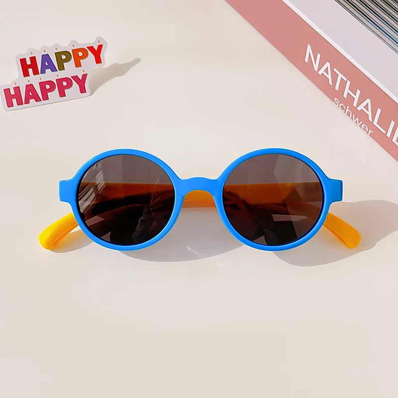 Colored "Checkered" sunglasses for children multivariant-31
