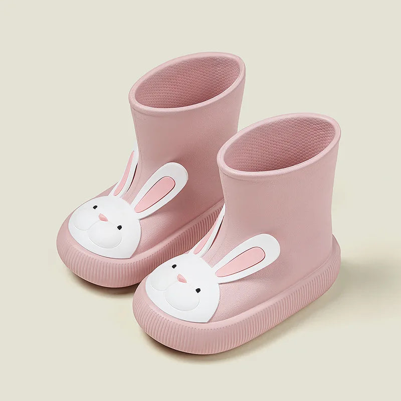 Non-slip rubber rain boots with animals multivariant-4
