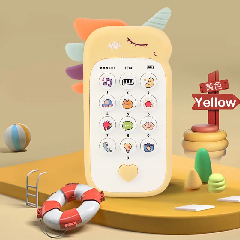 Baby Phone Toy with teether multivariant-9