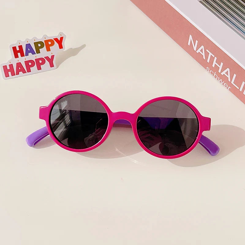 Colored "Checkered" sunglasses for children multivariant-26