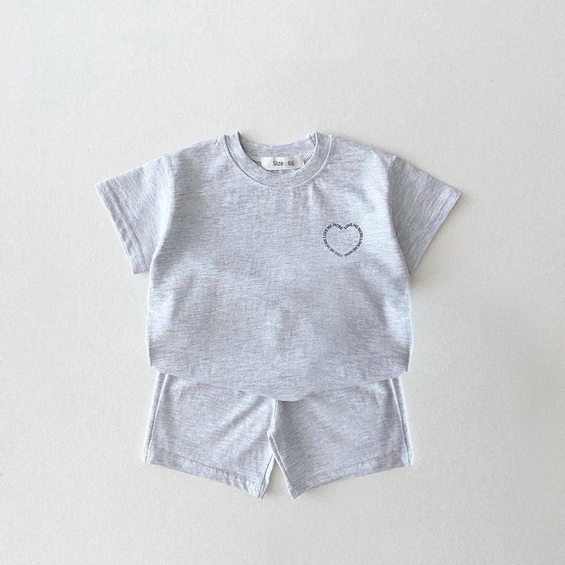 Set T-shirts and Pants for Children Love Me More multivariant-5