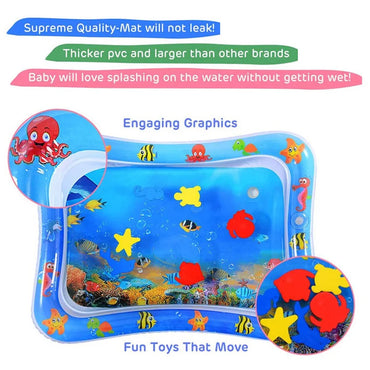 Inflatable play mat with water for children multivariant-1
