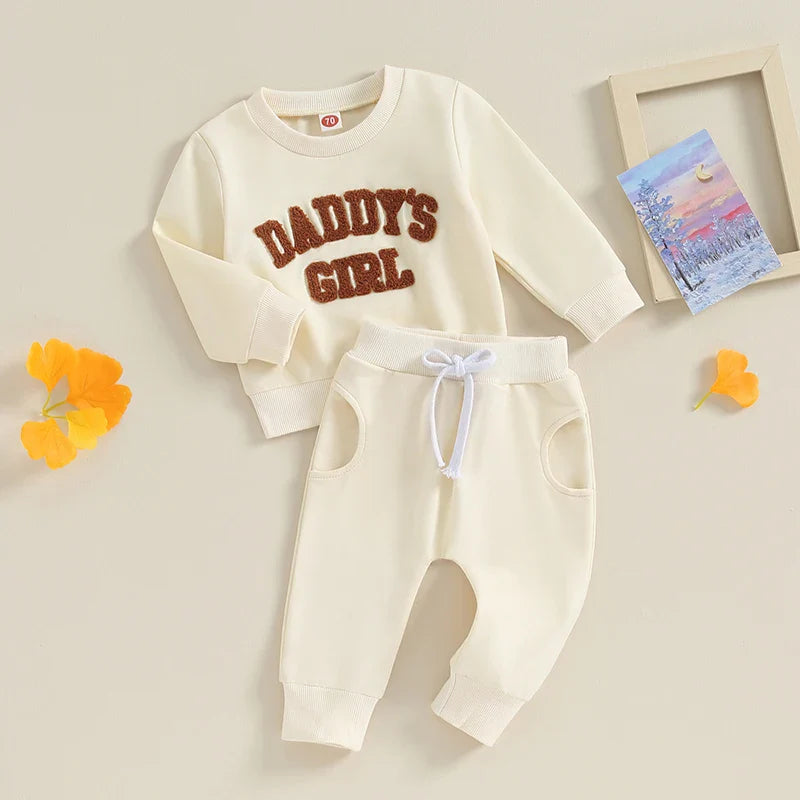 Pants and Sweatshirt Set "Daddy's Girl" Multivariant-2
