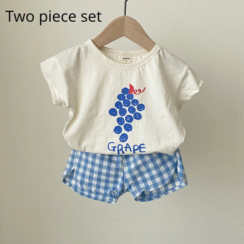 Summer Pajama Set "Fruit" for children mutivariant-7