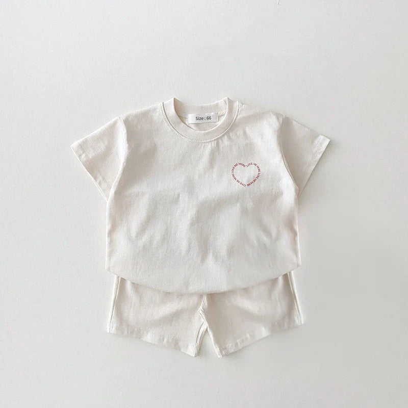 Set T-shirts and Pants for Children Love Me More multivariant-7