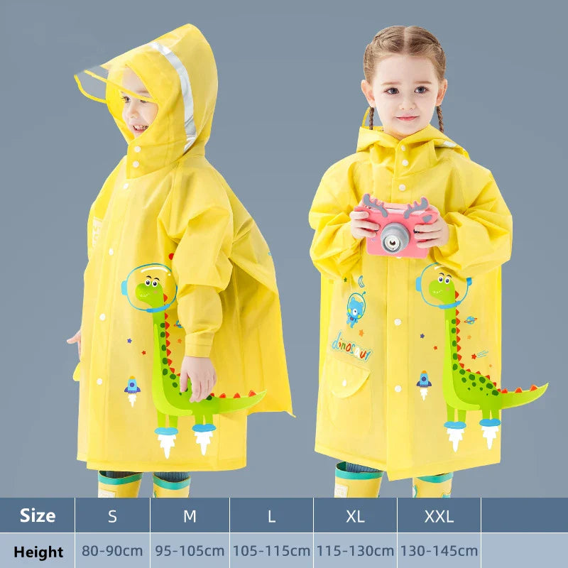 Fantasy raincoat for children multivariant-6