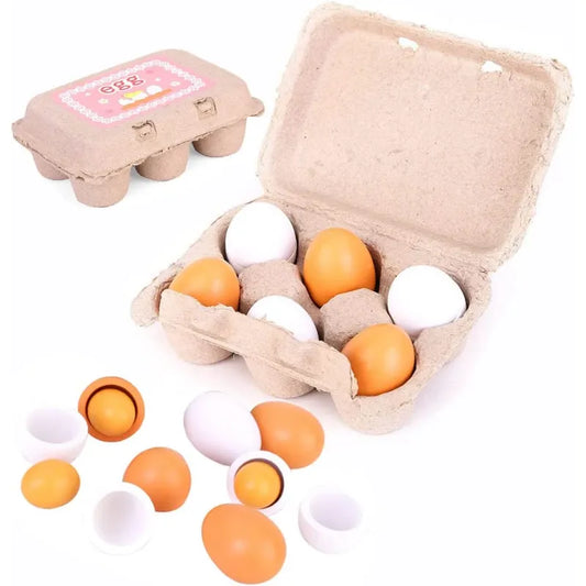 6-pack Toy Eggs with Container-0