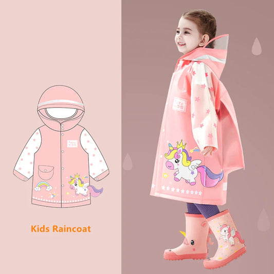 Fantasy raincoat for children multivariant-0