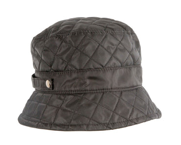 Black casual weatherproof bucket golf hat-1