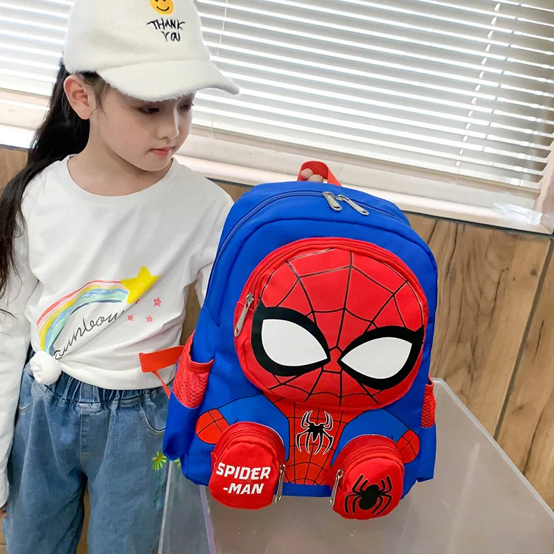 Spiderman 3D backpack for children multivariant-2
