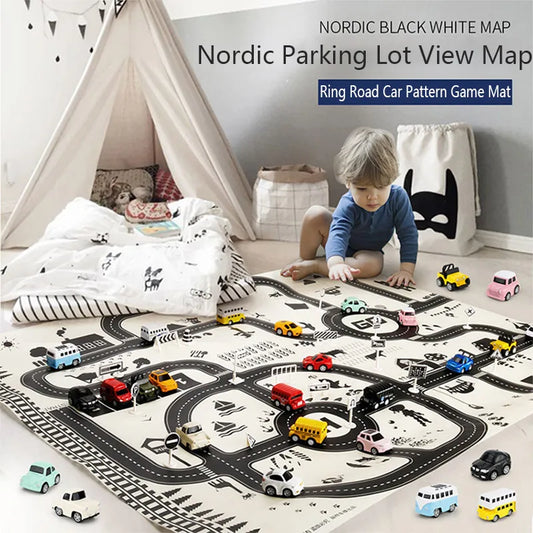 Children's Play Mat "Streets in the City" Multivariant-0
