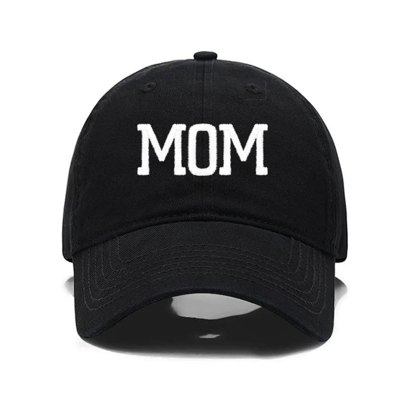 Embroidered Cotton Baseball Cap MOM and DAD Multivariant-22
