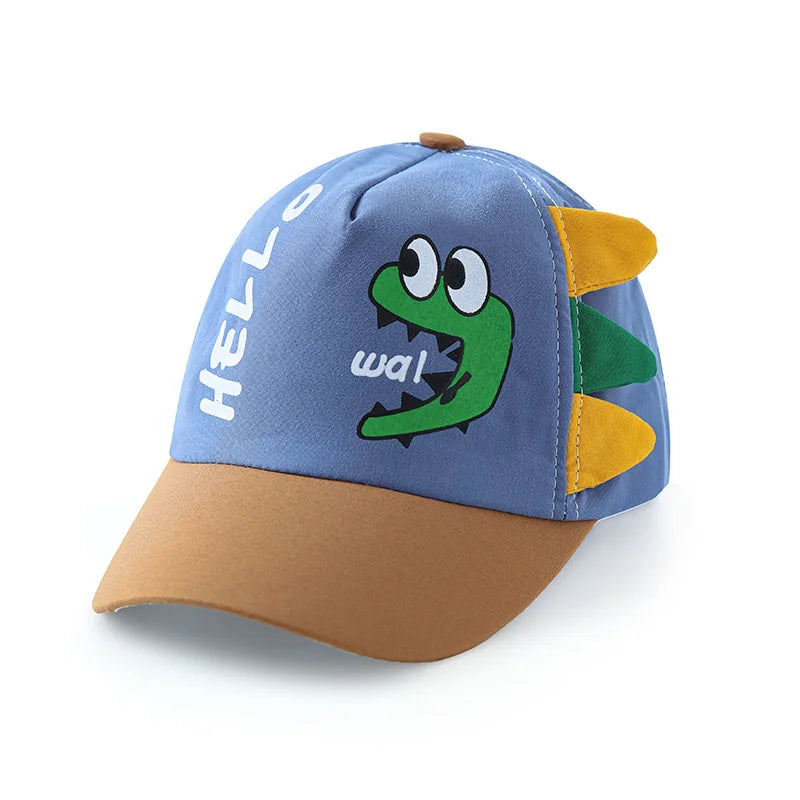 Summer cap with fun animals for children multivariant-28