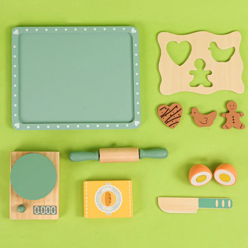 Pretend Play Pastry Set for Children-4