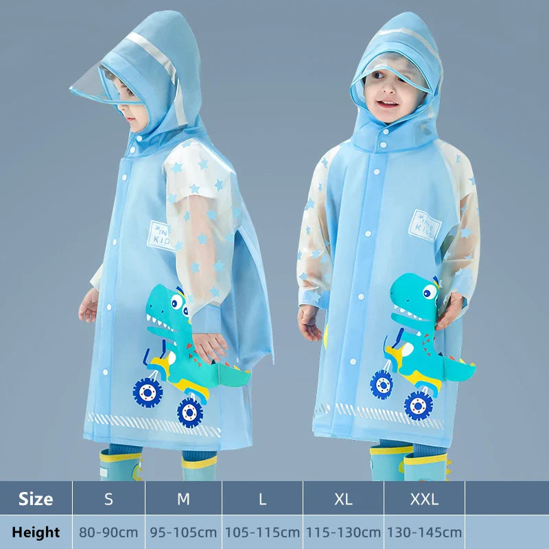 Fantasy raincoat for children multivariant-8