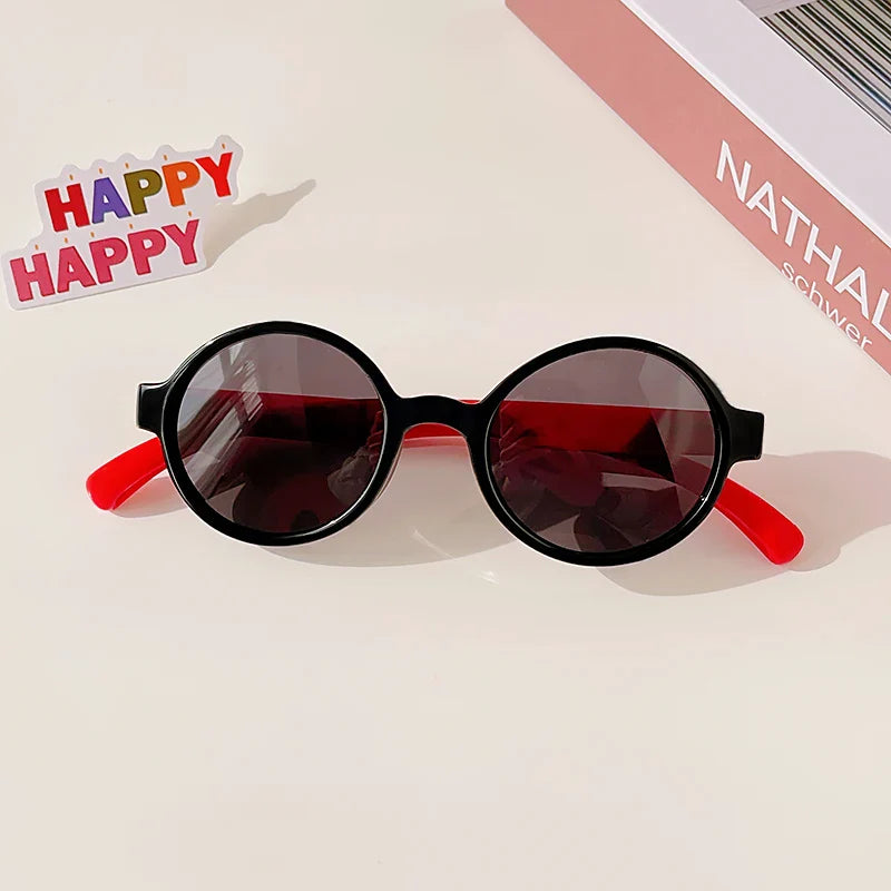 Colored "Checkered" sunglasses for children multivariant-33