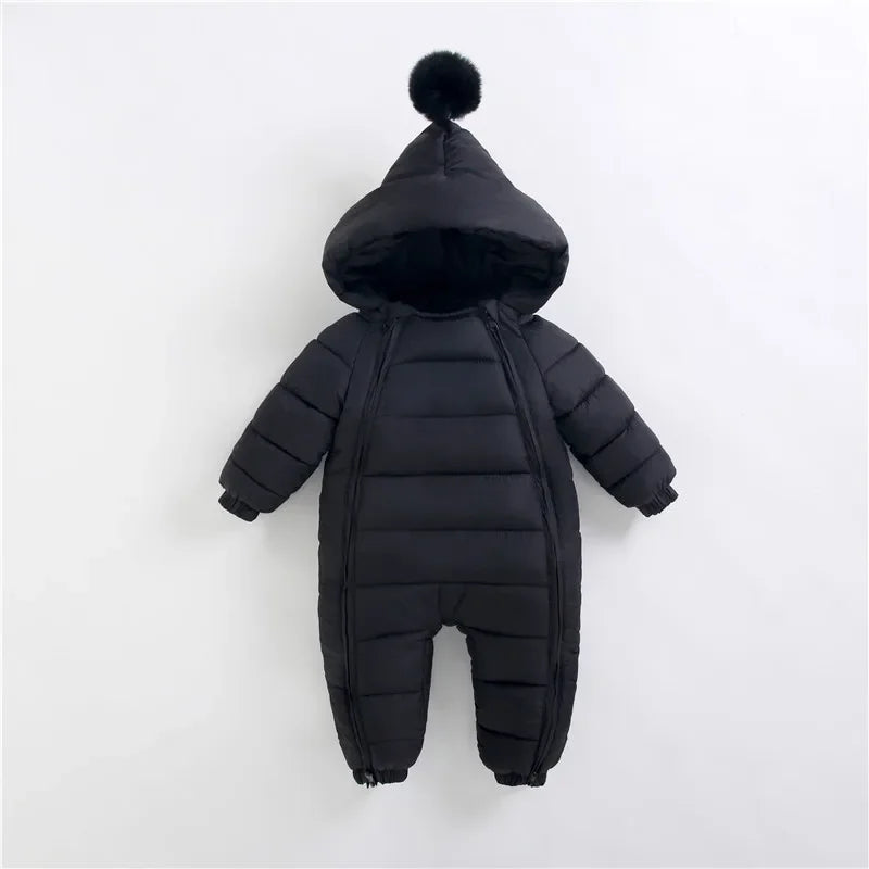 Full-body waterproof thermal suit with hood and double multicolor zip-3