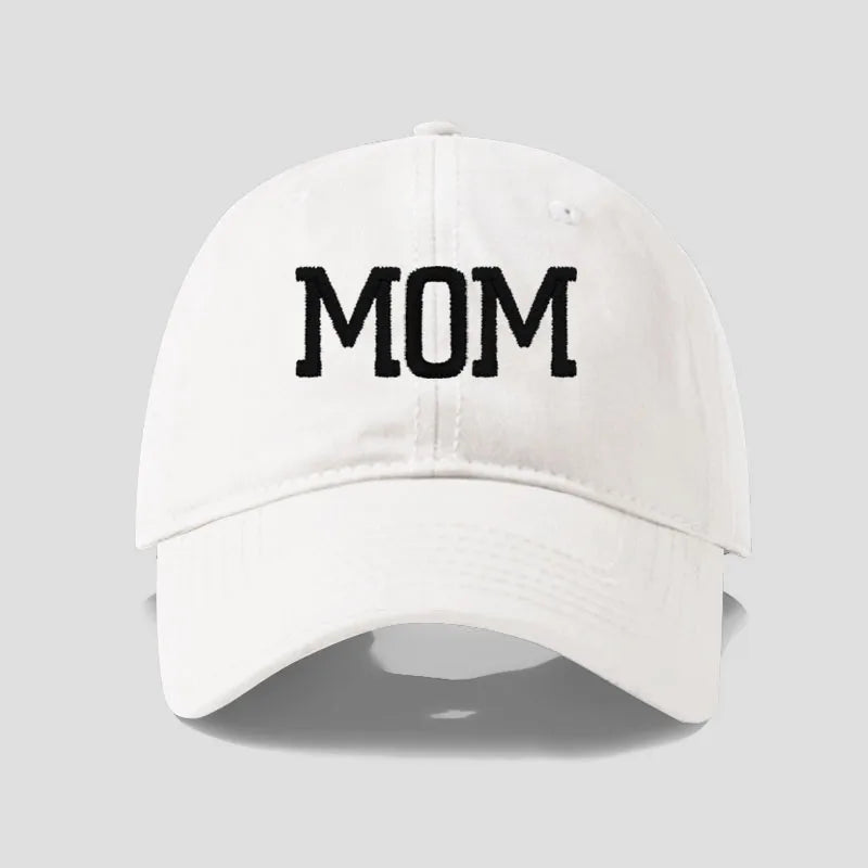 Embroidered Cotton Baseball Cap MOM and DAD Multivariant-18