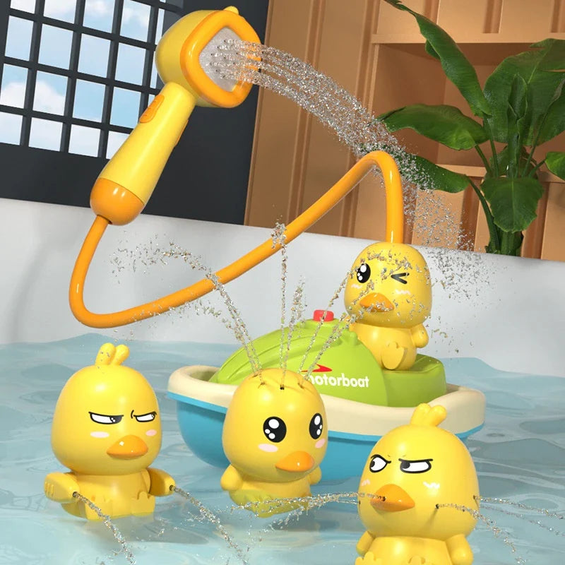 Bath Toy splashing ducks multivariant-0