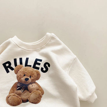 Pants and Sweatshirt Set "Bear Rules"-1